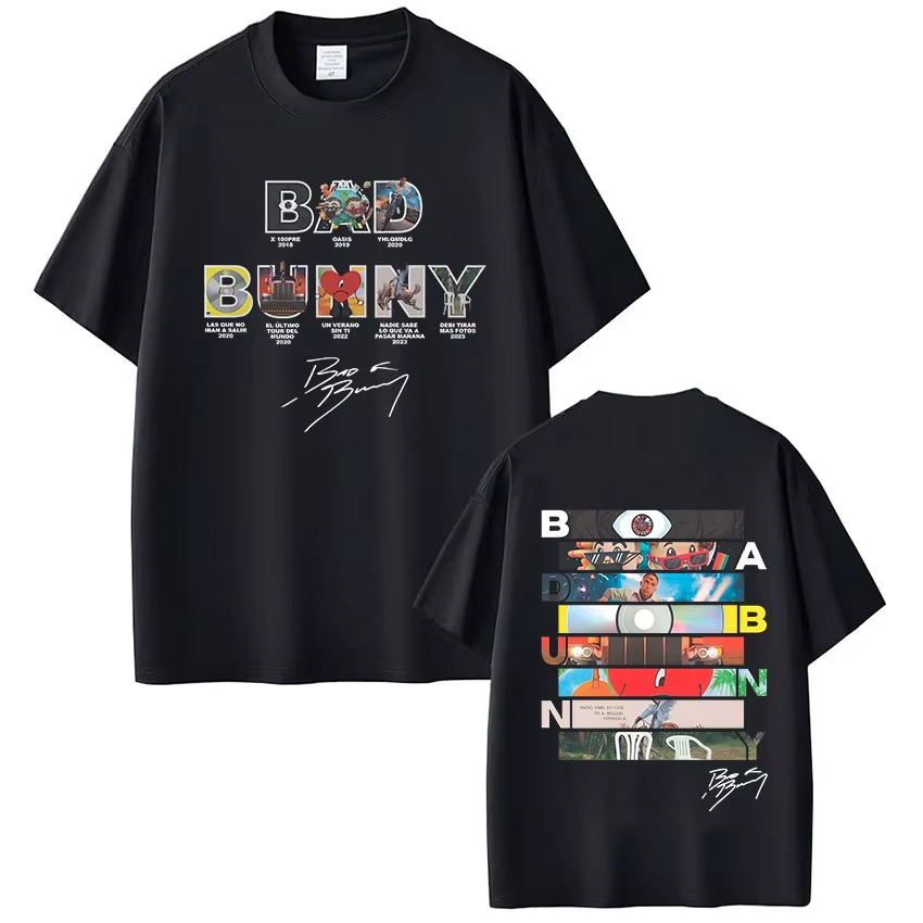 Street Fashion Photo - Rap Singer Bad Bunny Album Cover