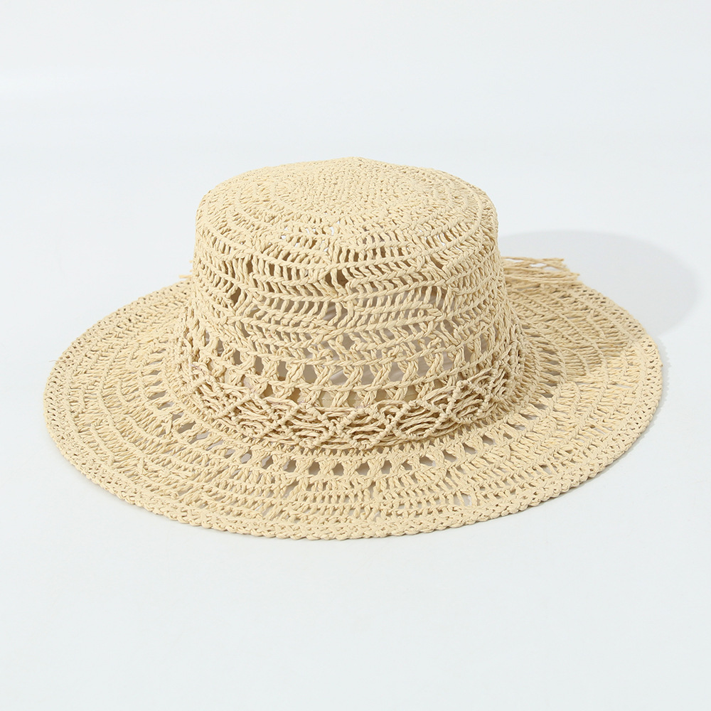 Street Fashion Photo - New Fashion Hollow Breathable Sun Hat,