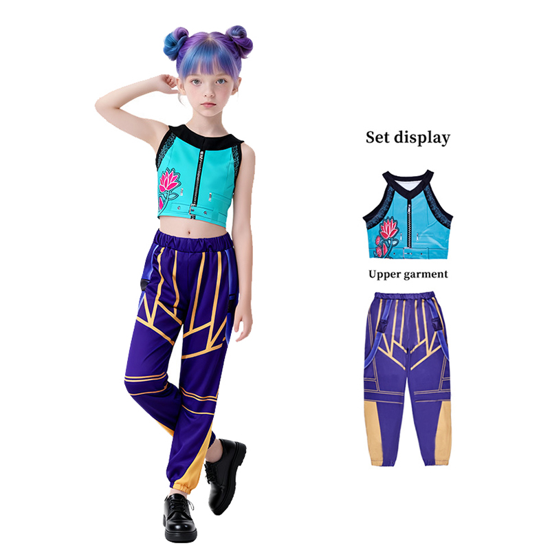Street Fashion Dance - Halloween costume girl street dance set