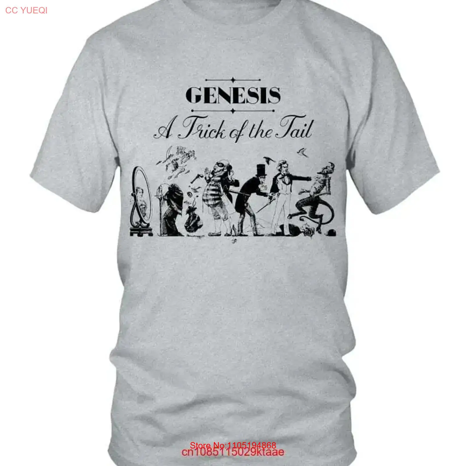 Street Fashion Dance - GENESIS BAND T SHIRT vintage Washed