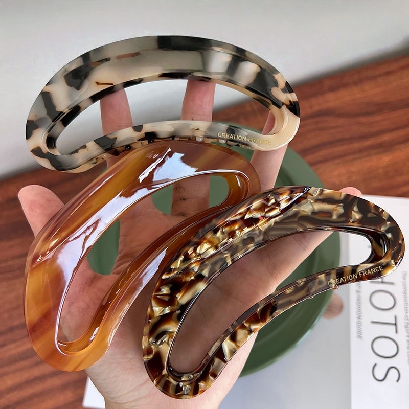 French Street Fashion - 9.5CM French Women Fashion Hair Clip