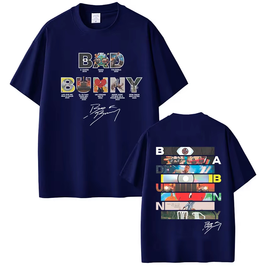 Rap Singer Bad Bunny Album Cov - Street Fashion Photo 评论和价格