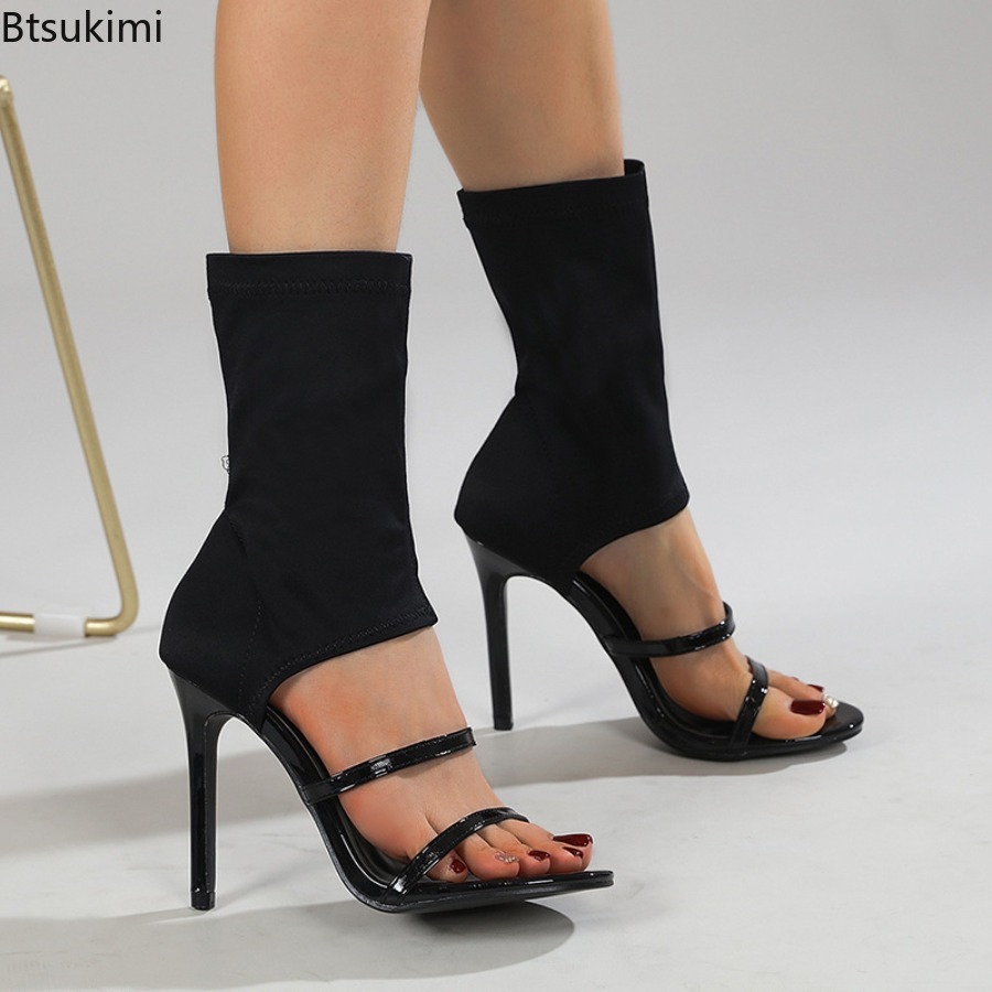Sexy Stretch Boots High Heels  - Street Fashion Dance 评论和价格