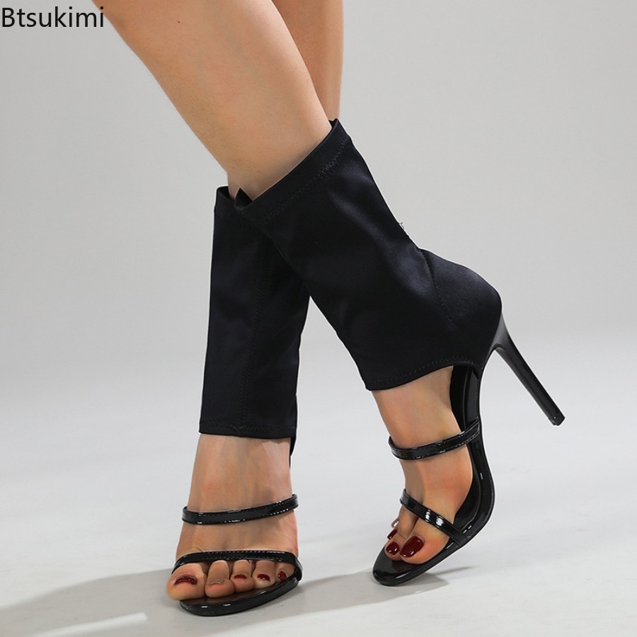 Sexy Stretch Boots High Heels  - Street Fashion Dance 评论和价格