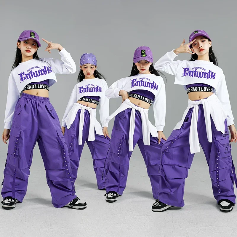 Children Street Dance Outfits  - Street Fashion Outfit Girl 评论和价格