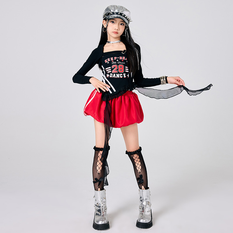 New Girls K-Pop Jazz Stage Out - Street Fashion Outfit Girl 评论和价格
