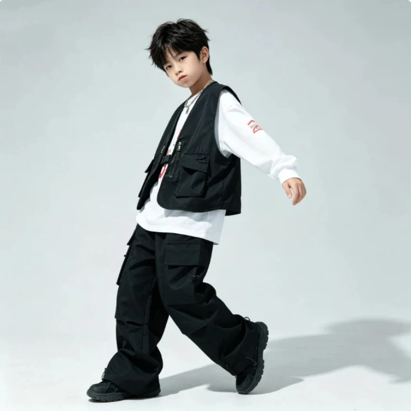 Street Dance Costume Boys Girl - Street Fashion Outfit Girl 评论和价格