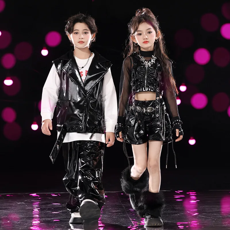 Girls Sequin Jazz Dance Costum - Street Fashion Outfit Girl 评论和价格