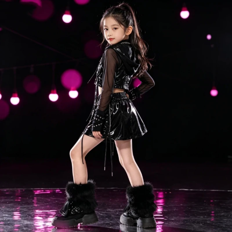Girls Sequin Jazz Dance Costum - Street Fashion Outfit Girl 评论和价格