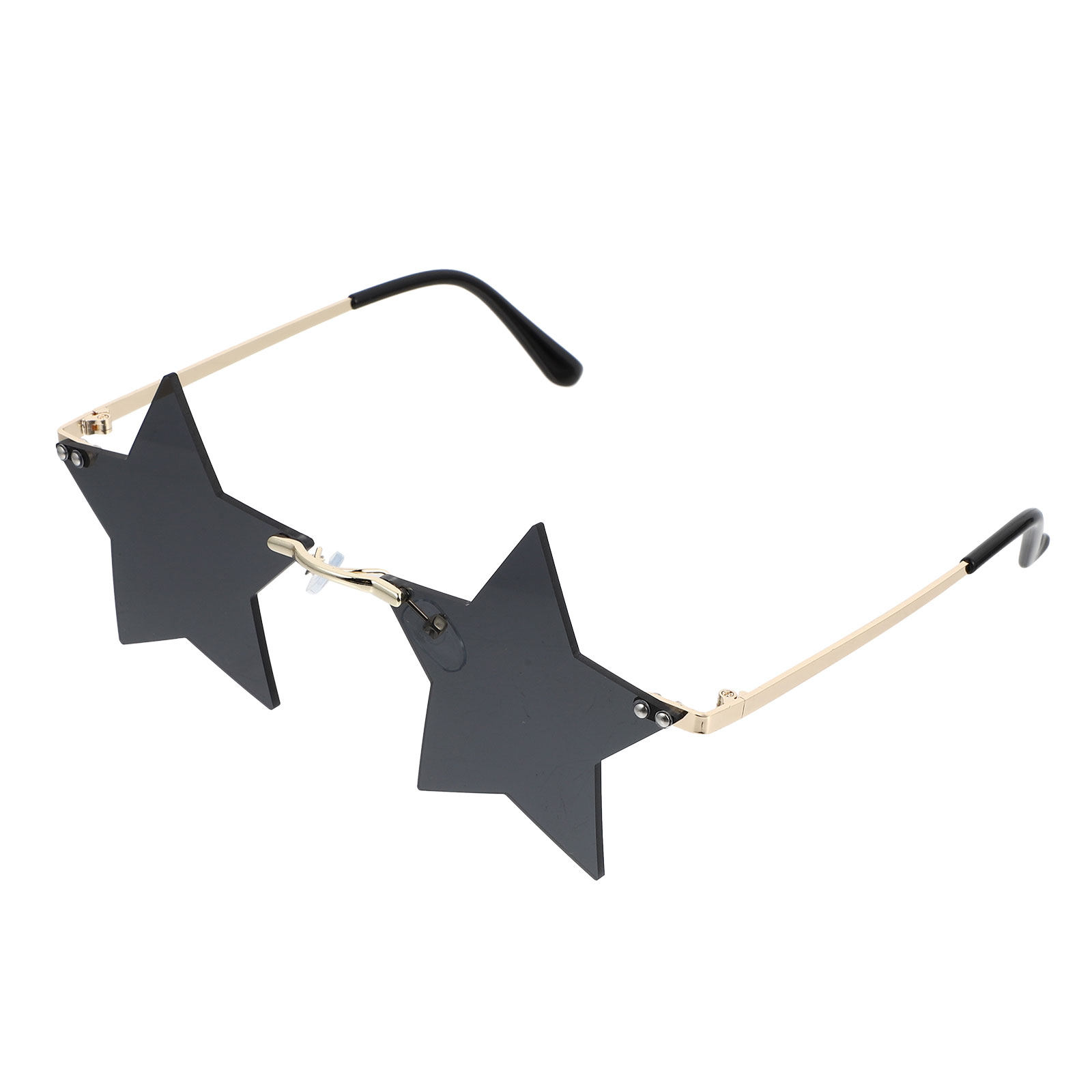 1Pair Star Shaped Rimless Sung - Street Fashion Photo 评论和价格