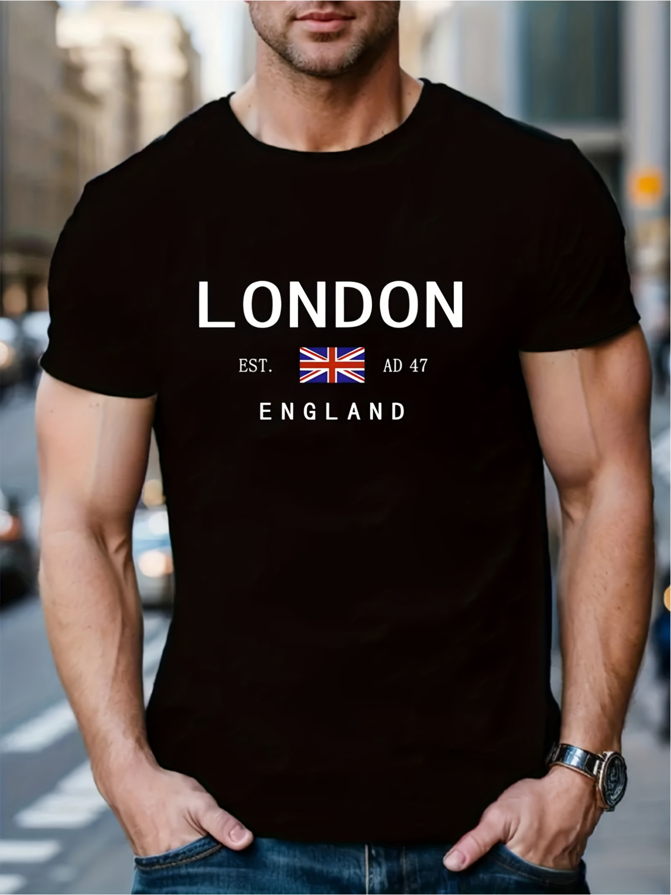 London ENGLAND Print Men Women - Street Fashion London 评论和价格