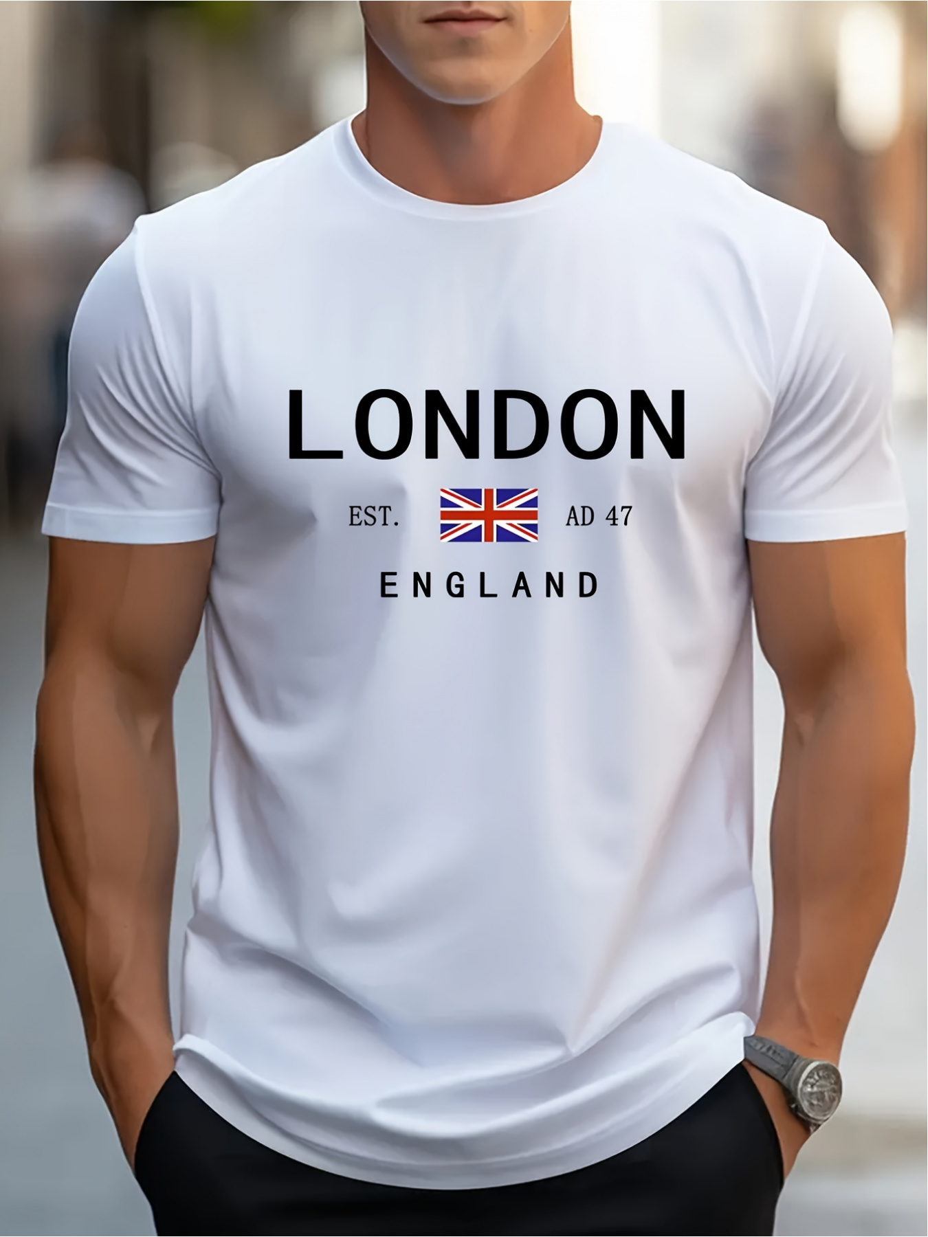 London ENGLAND Print Men Women - Street Fashion London 评论和价格