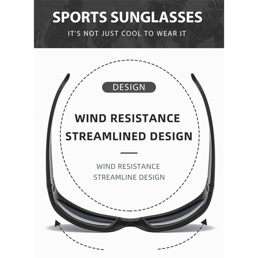 Trendy Y2K Cycling Sunglasses  - Street Fashion Shoot 评论和价格