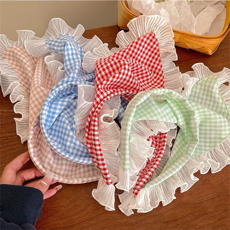 2025 Lace Headband Scarf for W - French Street Fashion 评论和价格