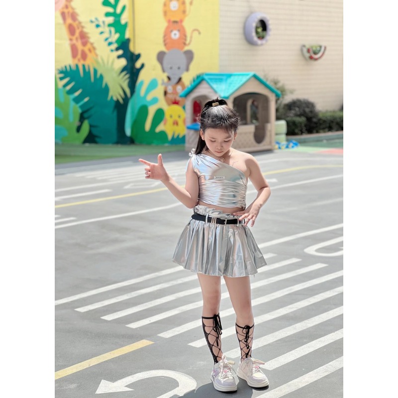 Jazz Kpop Dance Costume Girls  - Street Fashion Outfit Girl 评论和价格